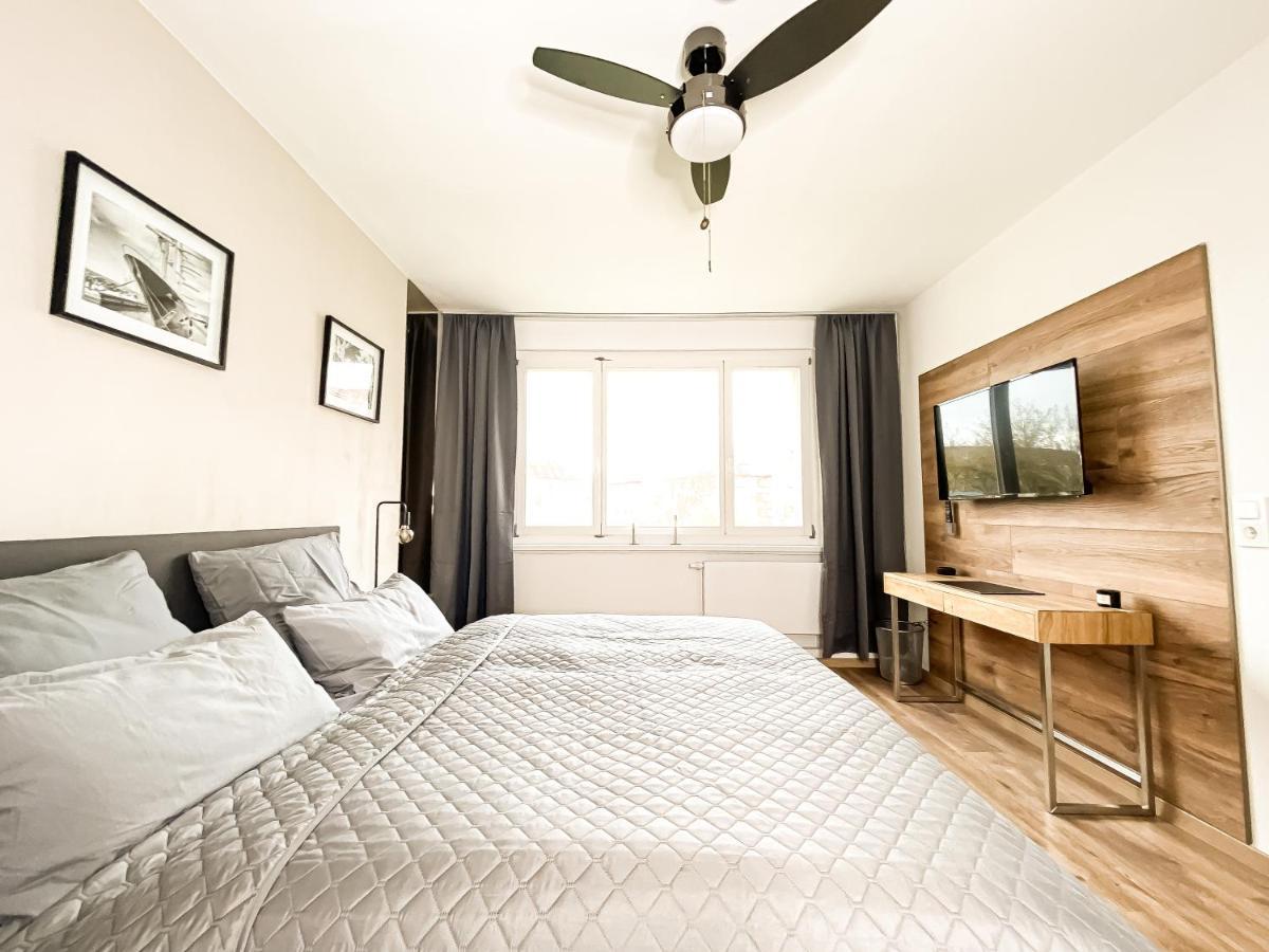 Modernes, Mediales Apartment, Naehe Der Neuen Leipziger Messe, Bis Vier Personen エクステリア 写真