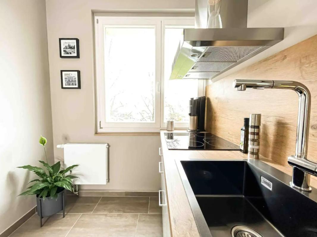 Modernes, Mediales Apartment, Naehe Der Neuen Leipziger Messe, Bis Vier Personen エクステリア 写真